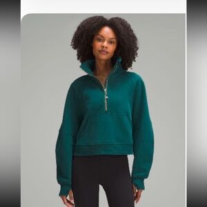 Lululemon Scuba Oversized Funnel Neck Half Zip